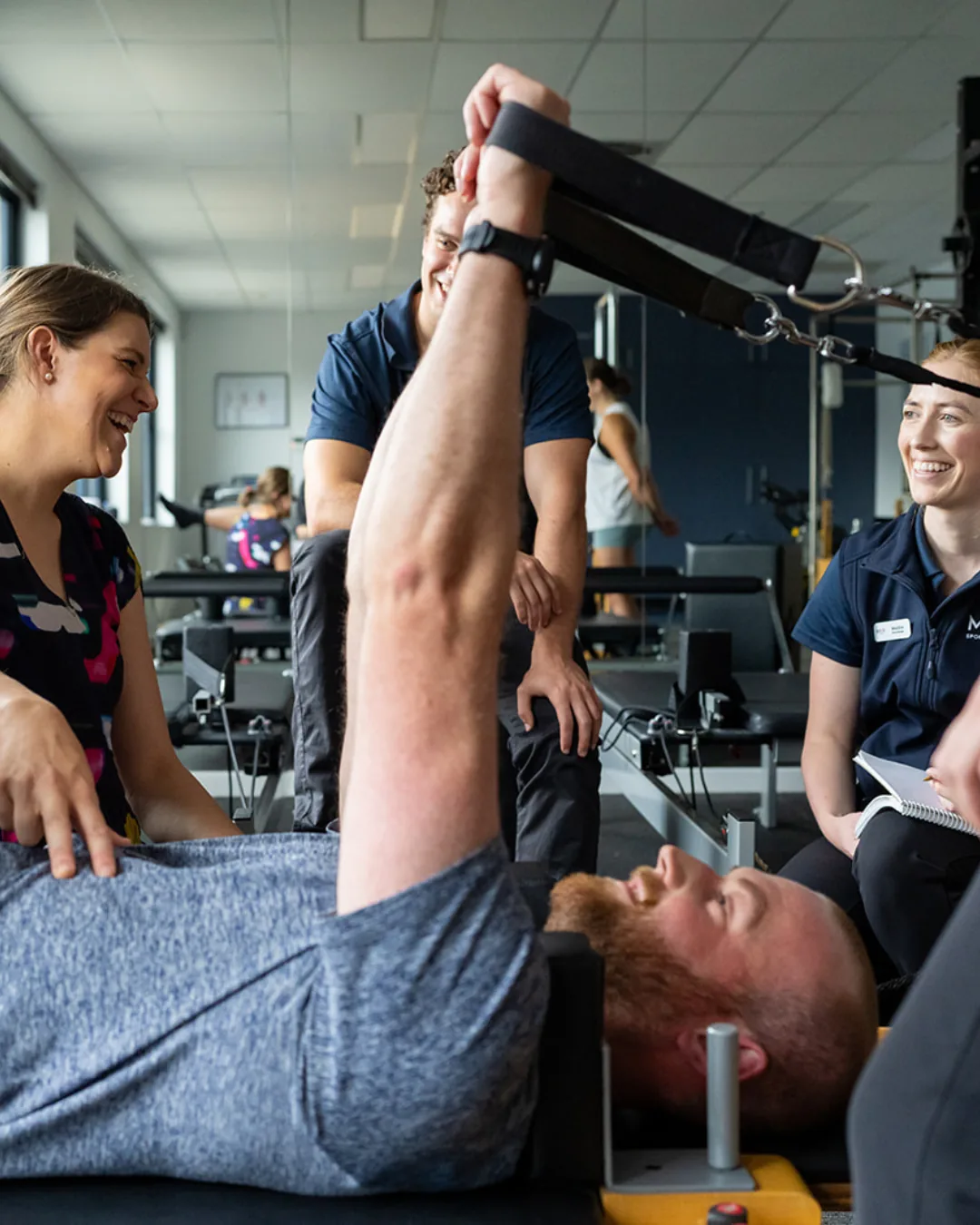 Hands-on reformer mentoring during a Clinical Collective session