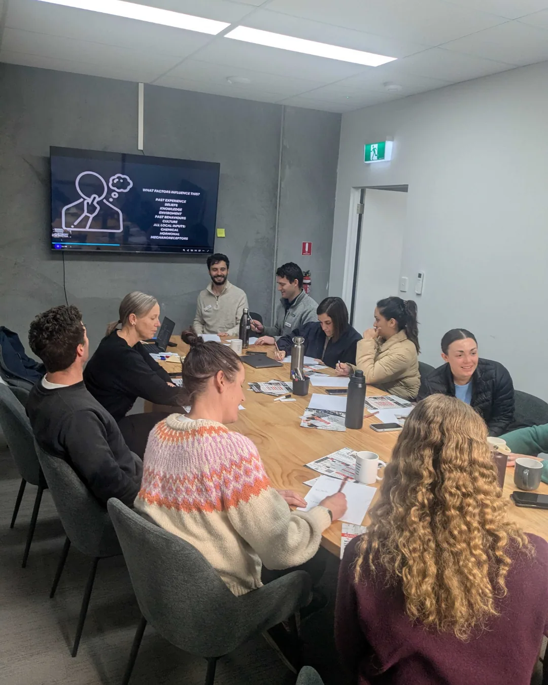 A clinician education workshop on pain science in Geelong